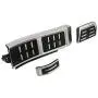 ROADFAR Drill Free Aluminum Fuel Accelerate Brake at Pedals Covers Compatible with 1992-2019 AUDI A4 S4 A5 A6 Q5 S5 A7 at Metal Aluminum Fuel Sports Pedal Full Set Accel