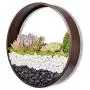 Ecosides Wall Mounted Planter Wall Hanging Planters Metal Plant Terrarium for Indoor Planter, Air Plant Holders Decorative Morden Circle Iron Vase for Succulent Indoor Wall Decor(12'' H, Brown) Ecosides Wall Mounted Planter Wall Hanging Planters Metal Plant Terrarium for Indoor Planter, Air Plant Holders Decorative Morden Circle Iron Vase for Succulent Indoor Wall Decor(12'' H, Brown)
