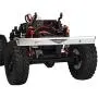 KYX Racing CNC Machined Aluminum Alloy Front Bumper Silver Upgrades Parts Accessories for 1/24th Scale RC Crawler Car Axial SCX24 AXI00001 C10