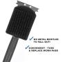 Kingsford 107740 GrillMate Grill Cleaner Sturdy Non-Metal Bristles with Replaceable Cleaning Pads