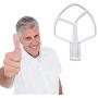 K5AB K5SS Stand Mixer Flat Beater Blade for Kitchen Aid 5-QT Coated Flat Beater 9707670 W10807813 PS983355 AP3881259
