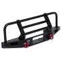 Joguly Metal TRX4 Front Bumper with Led Lights for Traxxas TRX4 Axial SCX10 SCX10 II 90046 90047 RC Car Crawler Upgrade Part, Aluminum Alloy (Black) Joguly Metal TRX4 Front Bumper with Led Lights for Traxxas TRX4 Axial SCX10 SCX10 II 90046 90047 RC Car Crawler Upgrade Part, Aluminum Alloy (Black)