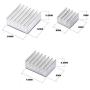 20 PCS Raspberry Pi 4 Heatsink Kit with Thermal Conductive Adhesive Tape, Pastall Aluminum Heatsink for Raspberry Pi B B+ 2/3/4