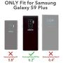 YOUMAKER Designed for Galaxy S9 Plus Case, Heavy Duty Protection Kickstand with Built-in Screen Protector Shockproof Case Cover for Samsung Galaxy S9 Plus 6.2 inch - Gun Metal/Black