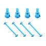 DiDi/iRC 4-Pack Upgrade Parts Aluminum Differential Cup & Dogbone for 1/18 Wltoys RC A959 A969 A979 car