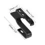 Wiper Blade Adapter, 3392390298 2 Pcs Metal Car Automotive Front Windshield Wiper Arm Adapter Mounting Kit Universal Black with Mounting Screws Wiper Blade Adapter, 3392390298 2 Pcs Metal Car Automotive Front Windshield Wiper Arm Adapter Mounting Kit Universal Black with Mounting Screws