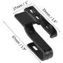 Acouto 2 Set Universal Profession Metal Windshield Wiper Adapters With Mounting Screws Front Windshield Wiper Blade Arm Adapter Kit, 3392390298