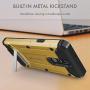 Evocel Explorer Series Pro Phone Case Compatible with Stylo 5 with Glass Screen Protector and Belt Clip Holster, Gold