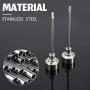 2 Pieces Wax Carving Tools Stainless Steel Cap Wax Tool Metal Wax Tool, Fits All 10 mm, 14 mm and 18 mm Fittings