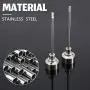 2 Pieces Wax Carving Tools Stainless Steel Cap Wax Tool Metal Wax Tool, Fits All 10 mm, 14 mm and 18 mm Fittings 2 Pieces Wax Carving Tools Stainless Steel Cap Wax Tool Metal Wax Tool, Fits All 10 mm, 14 mm and 18 mm Fittings