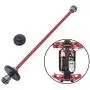 Spare Parts Differential Central Drive Shaft Motor Gear for WLtoys 124018 124019 Parts 1/12 Scale RC Car Buggy Accessory Fittings - 2pcs Red