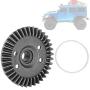 Motor Differential Gear 1:10 Metal Spur Differential Gear Spare Parts Accessory Fits for REMO RC Car