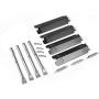 Grill Vaulueparts Grill Parts for Charbroil 463436215 463439915 Replacement Parts 463436214 463436213 461334813 463335014 463439914 G432-0096-W1 G432-0078-W1 Burner Covers Heat Plate Shields Tent