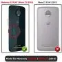 COVRWARE Iron Tank Case for Moto Z3 Play/Moto Z3 with Built-in [Screen Protector] Heavy Duty Full-Body Rugged Holster Armor Case [Brushed Metal Texture Design][Belt Swivel Clip][Kickstand], Magenta