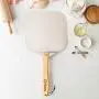 Chef Pomodoro Aluminum Metal Pizza Peel with Foldable Wood Handle for Easy Storage 12-Inch x 14-Inch, Gourmet Luxury Pizza Paddle for Baking Homemade Pizza Bread Chef Pomodoro Aluminum Metal Pizza Peel with Foldable Wood Handle for Easy Storage 12-Inch x 14-Inch, Gourmet Luxury Pizza Paddle for Baking Homemade Pizza Bread