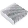 Aluminum Heat Sink 3.15 x 3.15 x 1 inch /80 x 80 x 27 mm Heatsink Radiator Circuit Board Cooling Cooler 26 Fins - Sliver Aluminum Heat Sink 3.15 x 3.15 x 1 inch /80 x 80 x 27 mm Heatsink Radiator Circuit Board Cooling Cooler 26 Fins - Sliver
