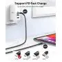 NIMASO USB C to USB C Cable 60W 3-Pack(6.6ft+3.3ft+1ft),Type C PD Fast Charging Cable Braided Cord Compatible with Galaxy S21/S21+/S20+Ultra,MacBook Pro/Air 2020,iPad Pro2020/2018,Google Pixel 3/4a XL NIMASO USB C to USB C Cable 60W 3-Pack(6.6ft+3.3ft+1ft),Type C PD Fast Charging Cable Braided Cord Compatible with Galaxy S21/S21+/S20+Ultra,MacBook Pro/Air 2020,iPad Pro2020/2018,Google Pixel 3/4a XL