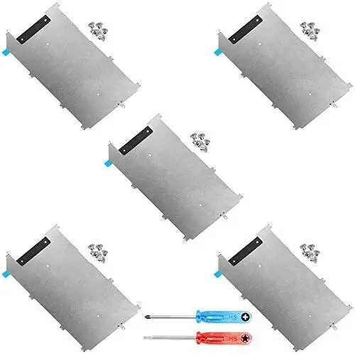 MMOBIEL Pack of 5 LCD Metal Back Plate Replacement Compatible with iPhone 6S Plus with Heat Shieldincl Screwdrivers MMOBIEL Pack of 5 LCD Metal Back Plate Replacement Compatible with iPhone 6S Plus with Heat Shieldincl Screwdrivers