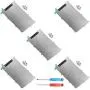 MMOBIEL Pack of 5 LCD Metal Back Plate Replacement Compatible with iPhone 6S Plus with Heat Shieldincl Screwdrivers MMOBIEL Pack of 5 LCD Metal Back Plate Replacement Compatible with iPhone 6S Plus with Heat Shieldincl Screwdrivers
