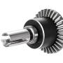 lahomia Wltoys 12428 12423 12429 RC Car Metal Upgrade Differential, Gear Spare Parts - Metal, Front Differential