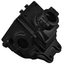 Facibom Metal Wave Box Gear Box Upper and Lower Cover 144001-1254 for 1/14 WLtoys 144001 RC Car Spare Parts,Black