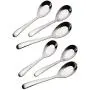 HornTide 6-Piece Soup Spoon Set Chinese Spoon Flatware Stainless Steel Mirror Polishing 6.5-Inch 16.5cm HornTide 6-Piece Soup Spoon Set Chinese Spoon Flatware Stainless Steel Mirror Polishing 6.5-Inch 16.5cm