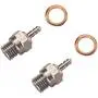 LAFEINA 70117 N3 Hot Glow Plug Spark Nitro Engine Parts for Traxxas Kyosho HSP HPI Redcat RC Car Truck Buggy, Pack of 2 LAFEINA 70117 N3 Hot Glow Plug Spark Nitro Engine Parts for Traxxas Kyosho HSP HPI Redcat RC Car Truck Buggy, Pack of 2