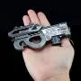 APEX Legends Games Metal P90 Prowler Submachine Gun Keychain Model Action Figure Arts Toys Collection Gift APEX Legends Games Metal P90 Prowler Submachine Gun Keychain Model Action Figure Arts Toys Collection Gift