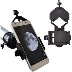 Gosky Universal Cell Phone Adapter Mount - Compatible Binocular Monocular Spotting Scope Telescope Microscope-Fits almost all Smartphone on the Market -Record The Nature The World