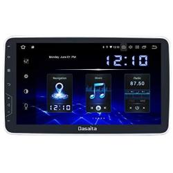 Dasaita 10.2 inch Large Screen Double Din Android 10.0 Car Stereo for Any Vehicle with a Double din Slot Radio with GPS Navigation 4G Ram 64G ROM Built in DSP Dash Kit Meomery Card