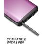 YOUMAKER Case for Galaxy Note 9, Full Body Heavy Duty Protection with Built-in Screen Protector Shockproof Rugged Cover for Samsung Galaxy Note 9 (2018) 6.4 Inch - Purple/Black