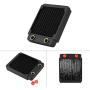 ASHATA Copper Radiator Heat Sink Computer Water Cooling Liquid Heat Exchanger for Computer Water Cooling, Beauty Equipment, Industrial Equipment(120mm)