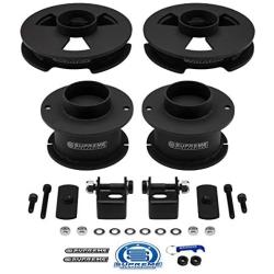 Supreme Suspensions - Full Lift Kit for 2014-2020 Ram 2500 2WD 4WD 3'' Front + 1'' Rear Lift Kit | High-Strength Steel Spring Spacers + Shock Mounts Relocation Brackets