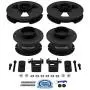 Supreme Suspensions - Full Lift Kit for 2014-2020 Ram 2500 2WD 4WD 3'' Front + 1'' Rear Lift Kit | High-Strength Steel Spring Spacers + Shock Mounts Relocation Brackets Supreme Suspensions - Full Lift Kit for 2014-2020 Ram 2500 2WD 4WD 3'' Front + 1'' Rear Lift Kit | High-Strength Steel Spring Spacers + Shock Mounts Relocation Brackets
