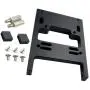 Bonarty Steering Servo Mounting Hardware Kit Metal Mount Bracket with Screws for 1/16 1/16 WPL B14 B24 C14 C24 B16 B36，JJRC Q60 Q61 RC Truck Upgrade Parts - Black