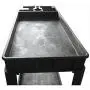 MaxWorks 80855 500-Pound Service Cart With Two Trays (40'' x 17'' Overall Dimensions) MaxWorks 80855 500-Pound Service Cart With Two Trays (40'' x 17'' Overall Dimensions)
