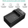 LP-E10 Battery Charger, LP Charger Compatible with Canon EOS Rebel T7, T6, T5, T3, T100, 4000D, 3000D, 2000D, 1500D, 1300D, 1200D, 1100D & More (Not for T3i T5i T6i T6s T7i)