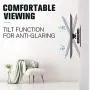 Mounting Dream Full Motion Monitor Wall Mount TV Bracket for 10-26 Inch LED, LCD Flat Screen TV and Monitor, TV Mount with Swivel Articulating Arm, Monitor Mount Up to VESA 100x100mm and 33LBS MD2463