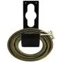 LECAMEBOR Wall Mount Garden Hose Holder, Heavy Duty Hose Hanger Metal Steel Hose Bracket(Black)