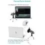 USB Microphone, ZealSound Metal Condenser Recording Microphone for Laptop MAC Windows Computer and Phone w/Stand for ASMR Zoom Stream & YouTube Video Studio Voice Overs Broadcast (Rosegold)