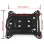 DGZZI CPU Heatsink Backplate Bracket Holder for Intel 1150 1151 1155 1156 CPU Cooling Heatsink Fan