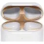 elago AirPods 2 Dust Guard (Rose Gold, 1 Set) Dust-Proof Metal Cover, Luxurious Finish, Must Watch Installation Video - Compatible with Apple AirPods 2 Wireless Charging Case [US Patent Registered]