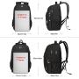 Laptop Backpack,Business Travel Backpack with USB Charging Slit for Men Womens, Anti Theft Water Resistant College School Bookbag Computer Backpack Fits 15 Inch Laptop and Notebook,Black