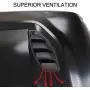 AL4X4 Compatible with The 10th Anniversary Hood Hard Rock Style Full Metal Vented Heat Reduction Hood 2007-2017 Jeep Wrangler JK JKU, Black AL4X4 Compatible with The 10th Anniversary Hood Hard Rock Style Full Metal Vented Heat Reduction Hood 2007-2017 Jeep Wrangler JK JKU, Black