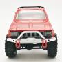Upgrade Metal Front Bumper Guard Spare Parts for WPL 1/16 C14 C24 RC Truck Car, Naughty Dragon Half Card with Hooked Metal Front Bumper