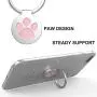 Cell Phone Ring Holder, 360° Rotation Cute Dog Cat Paw Ring Stand Finger Grip Mount Kickstand for iPhone X 8 7 7Plus 6s, Galaxy S7 S8 and More Smartphones (Pack of 2, Pink)