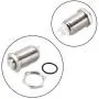 uxcell Latching Metal Push Button Switch High Head 12mm Mounting Dia 1NO 12V White LED Light uxcell Latching Metal Push Button Switch High Head 12mm Mounting Dia 1NO 12V White LED Light