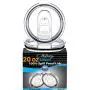 2 Yeti Lids 20/10 oz Spill Proof - No Leak Splash Proof Replacement Silicon Slider Locking Closure, 2 Lid for Tumbler, Fit Ozark, Open/Close 3 Inch Diameter by C&Berg Model 2020