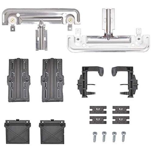 W10712395 Dishwasher Rack Adjuster Metal Kit Compatible with Kenmore Whirlpool KitchenAid Replace W10250159 W10350375 AP5957560 W10712395VP PS10065979