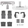 W10712395 Dishwasher Rack Adjuster Metal Kit Compatible with Kenmore Whirlpool KitchenAid Replace W10250159 W10350375 AP5957560 W10712395VP PS10065979